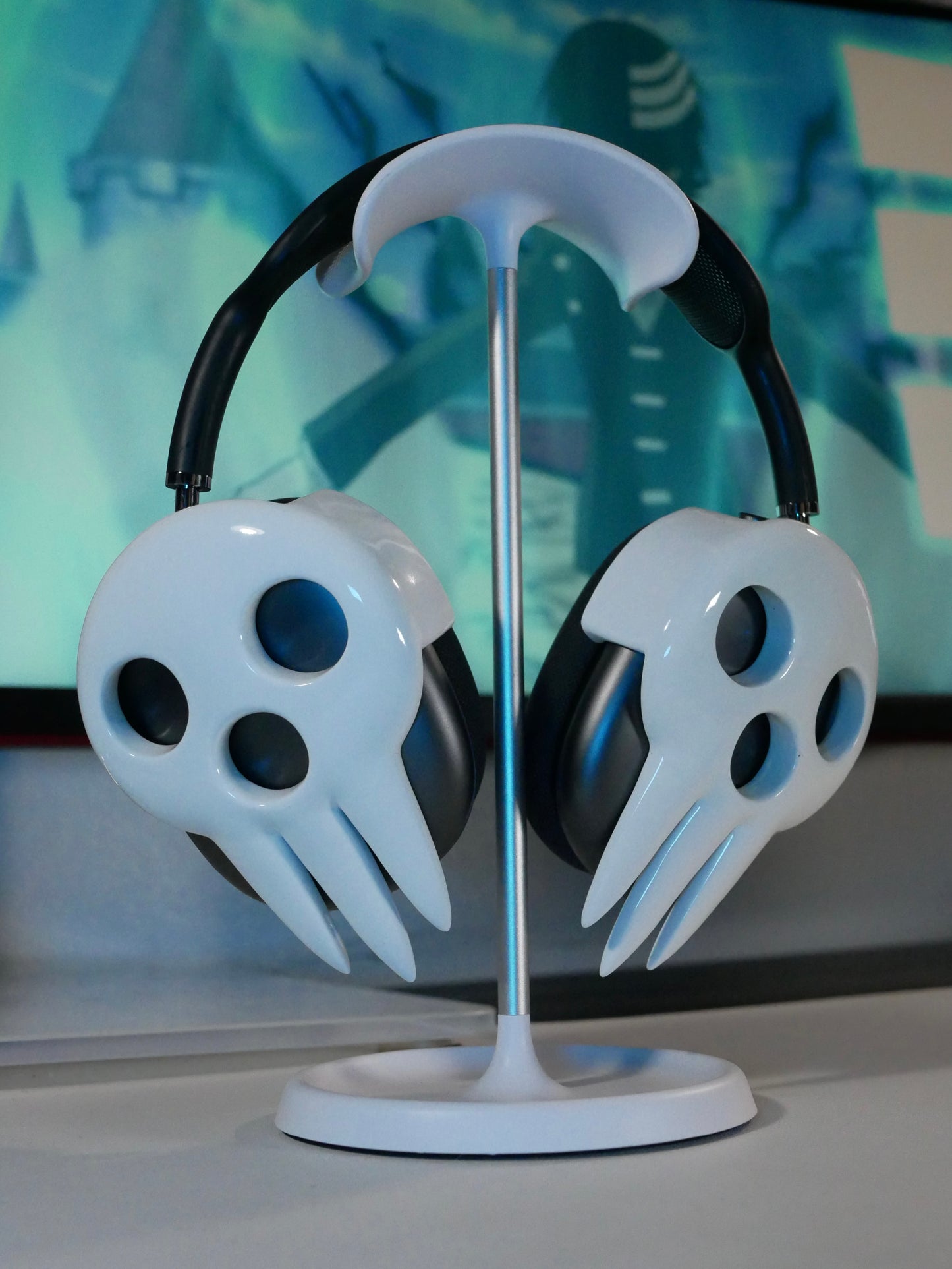 DEATH SKULL AirPods Max attachments