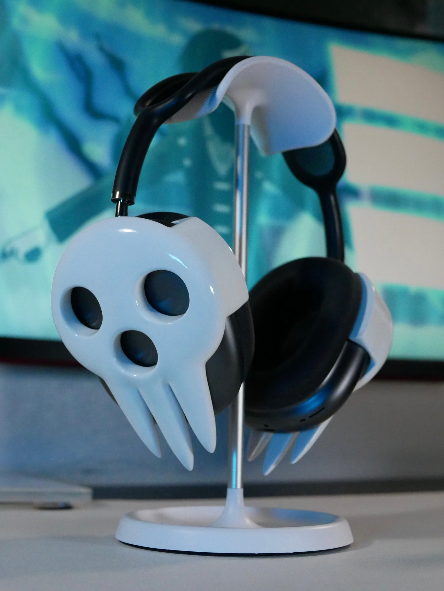 DEATH SKULL AirPods Max attachments